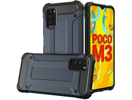 Funda Xiaomi Redmi Note 10 5G/Poco M3 Pro LMOBILE Hybrid (Azul)