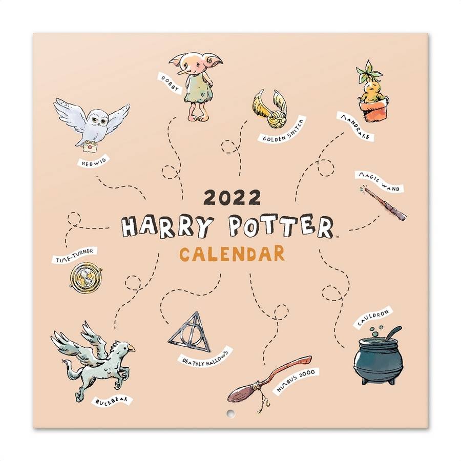 Calendario ERIK EDITORES 2022 30X30 Harry Potter Magical Moments