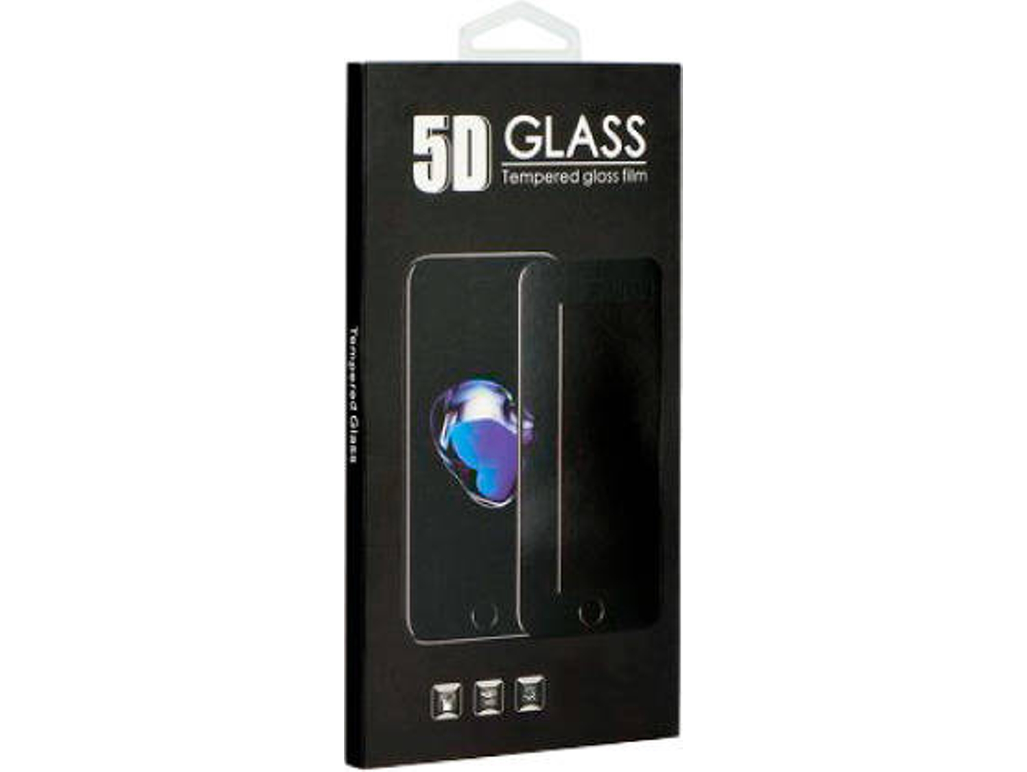 Protector de Cristal Templado Huawei P30 Pro 5D Negro