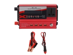 Inversor De Corriente Para Coche De 420 W, De 12 V A 220 V, Con Pantalla Led, 4 Puertos Usb Y Convertidor De Potencia.
