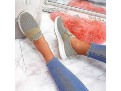 2026-zapatos Slip-on Para Mujer Con Suela Ortopédica Zapatillas Moda Plataforma Caminar Cómodas