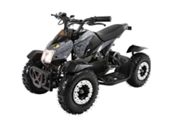 Quad eléctrico Cobra para niños, 800 vatios, hasta 24 km/h, a partir de 8 años, suspensión, 3 baterías de 12 V, frenos de disco. ACTIONBIKE