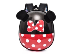 Mochila infantil con diseño de personajes de dibujos animados y tapa dura para jardín de infantes, correas anchas y gruesas.