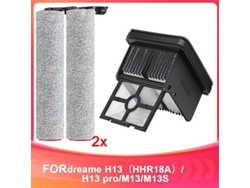 Piezas De Repuesto Cepillo Y Filtro Para Dreame H13/h13 Pro/m13/m13s Aspiradora Como Se Muestra