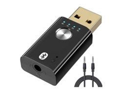Transmisor y receptor USB Bluetooth 5.1 4 en 1 de Rosewell
