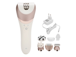 Brocha De Limpieza Facial 5 En 1 Impermeable, Limpiador Facial Eléctrico Profesional, Exfoliador Y Masajeador Facial 110-240v Eu