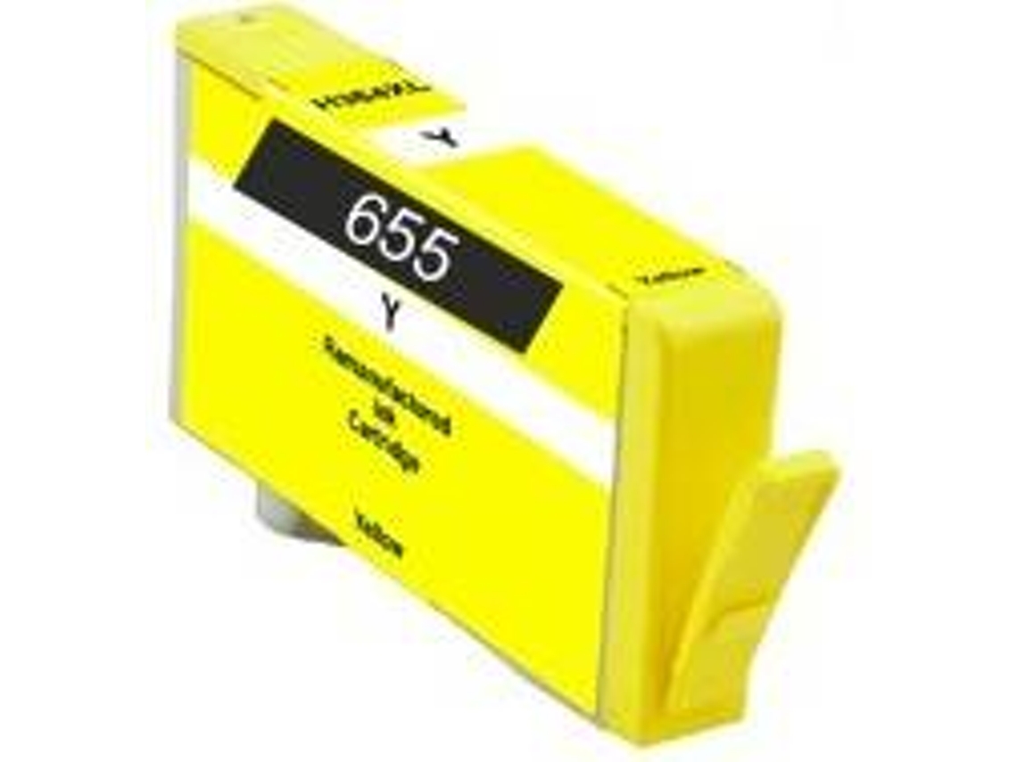 Cartucho para Hp 655 Amarillo cz112ae
