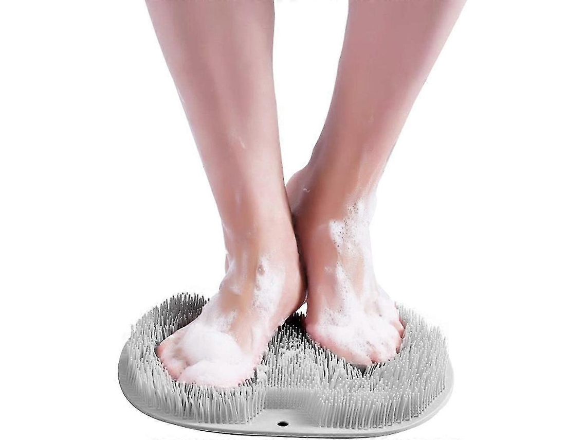 Escova para Banho de Pés com Massageador: Melhora a Circulação, Limpa Calosidades e Elimina o Odor dos Pés (Tamanho Grande)