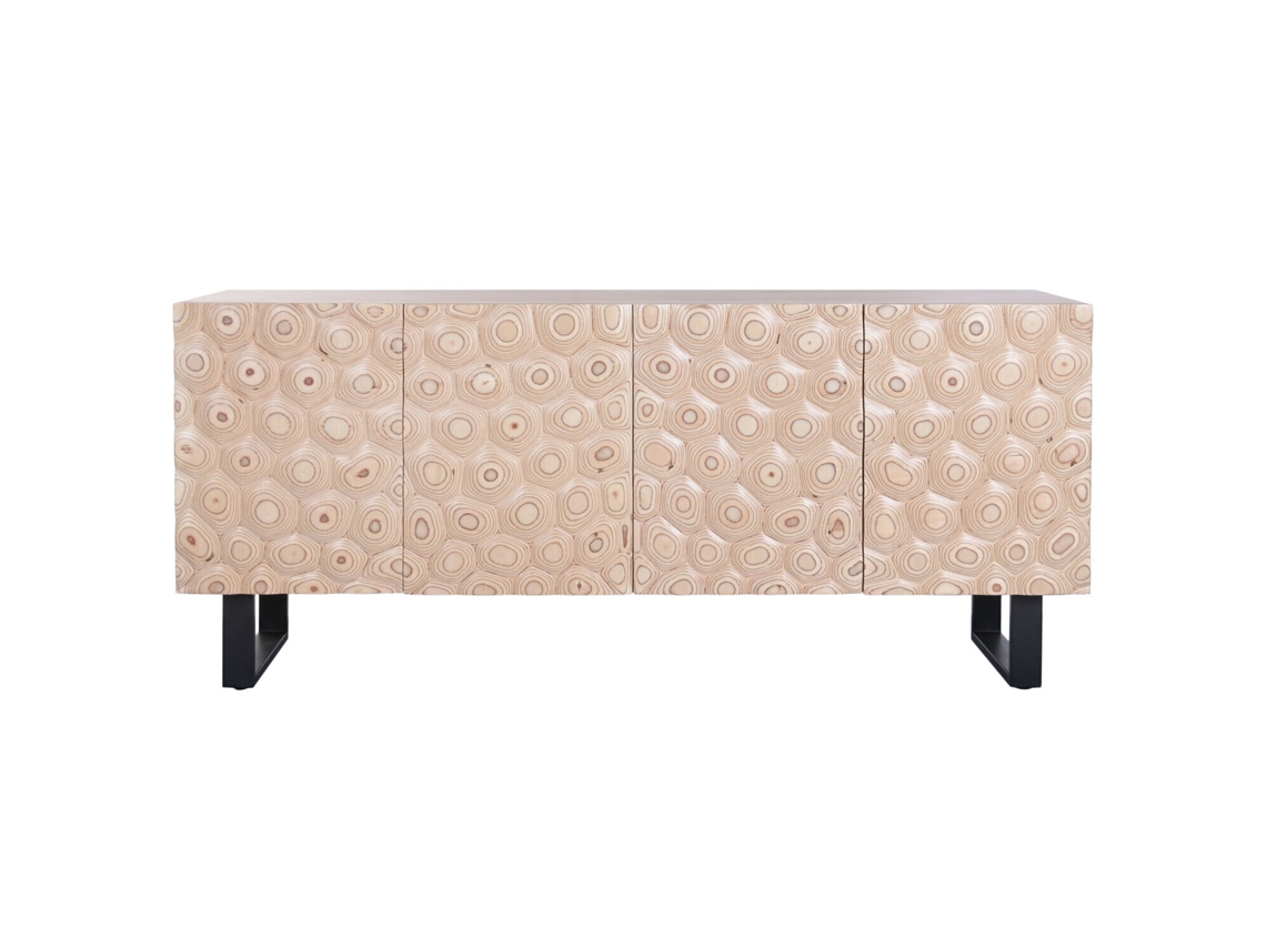 Buffet Acacia Metal 173x44x85cm