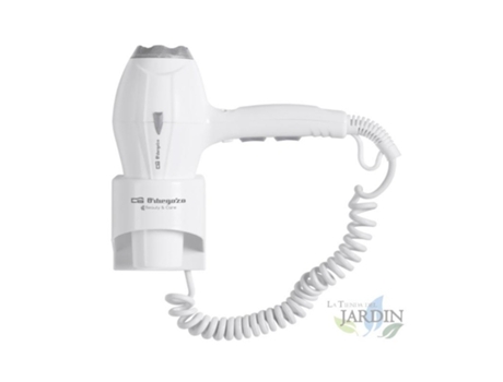 Secador de Hotel ORBEGOZO Blanco Potencia 1.800-2.000 W 2 Potencias de Velocidad 3 Niveles de Temperatura ORBEGOZO