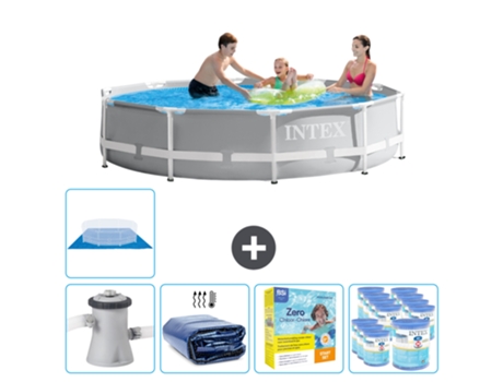 Piscina Tubular INTEX 26702GN-CB22 (4485 L - 305x76cm)