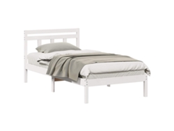 Maison Exclusive - Estructura De Cama 90 X 200 Cm Madera De Pino Macizo