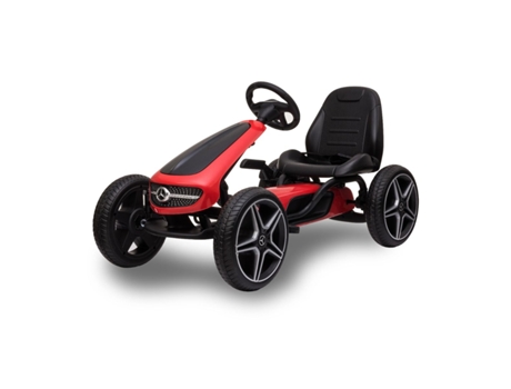 Go Kart Coche para Niños MERCEDES Rojo 0-6 Anos