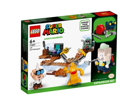 Set de expansión LEGO Super Mario: Laboratorio de la mansión de Luigi y Poltergust 71397