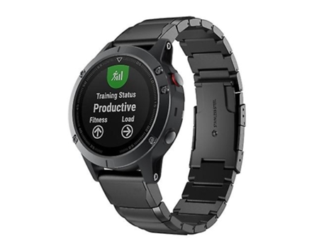 Correa Smartwatch Para Garmin Fenix 5 22Mm Negra VENISYMLIS