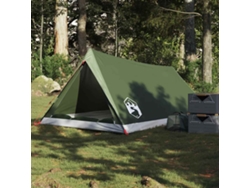 Tienda De Campaña Para 2 Personas Impermeable Verde Oliva