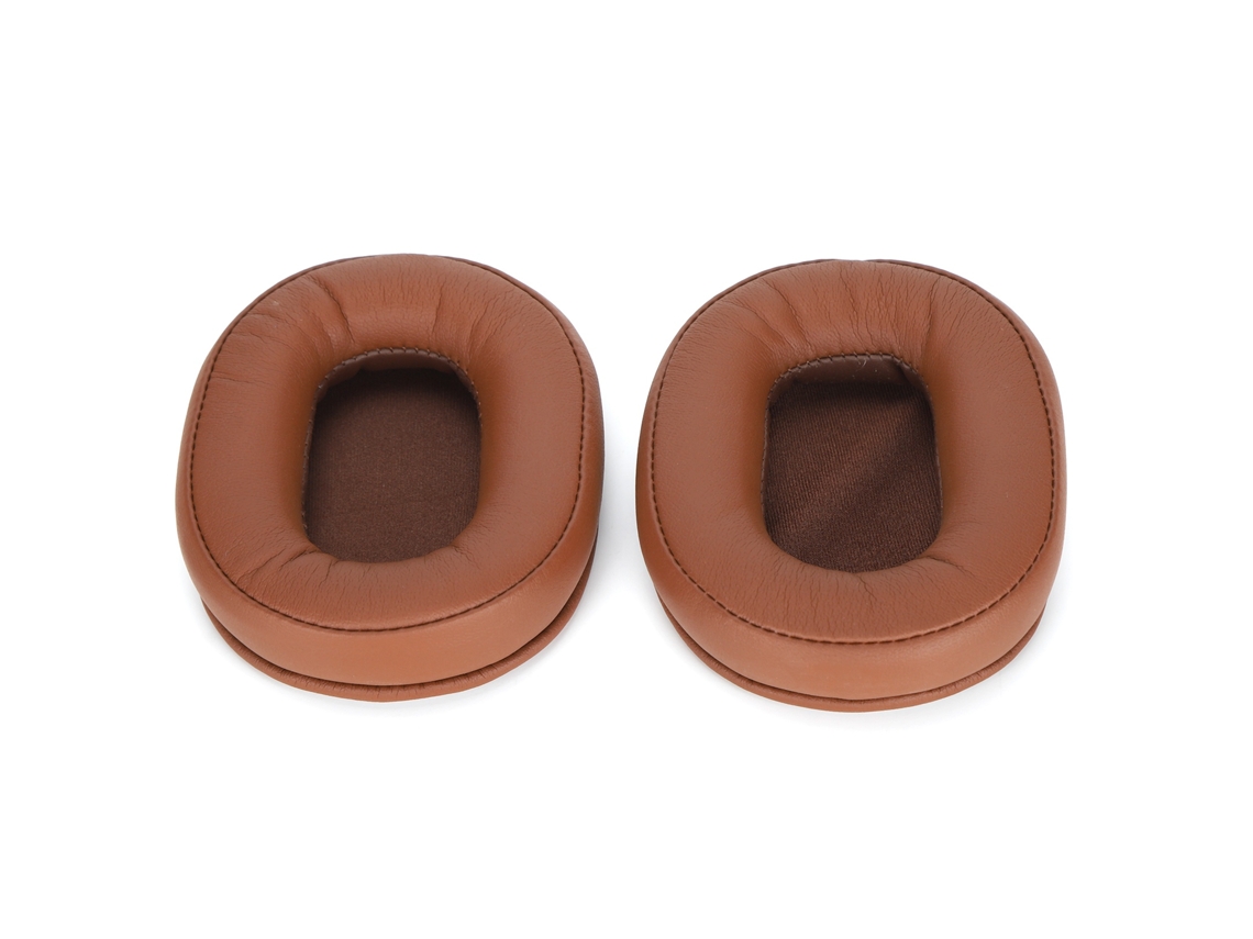 Almohadillas De Repuesto Para Auriculares Ath-msr7 M40x M50x, De Piel Sintética Marrón.