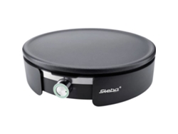 CR 36 187600 STEBA Crepera de acero inoxidable negra