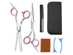 Tijeras profesionales para cortar cabello, tijeras para peluquero, juego de adelgazamiento, corte de cabello familiar, herramienta de peluquero JEDBESETZT