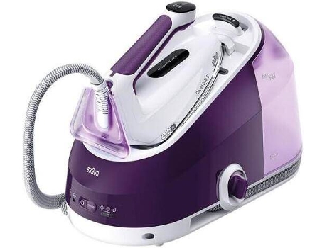 Plancha con Caldera BRAUN CARESTYLE 5 IS 5245 BL (Presión 7,5 bar - Chorro de vapor 500 g/min)