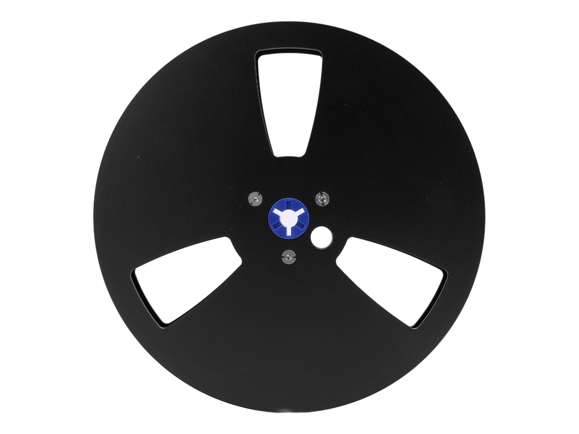 Rollo De Cinta Vacío De 7 Pulgadas Y 1/4 De Pulgada Para Grabadoras De Cinta Teac Revox Studer Negras