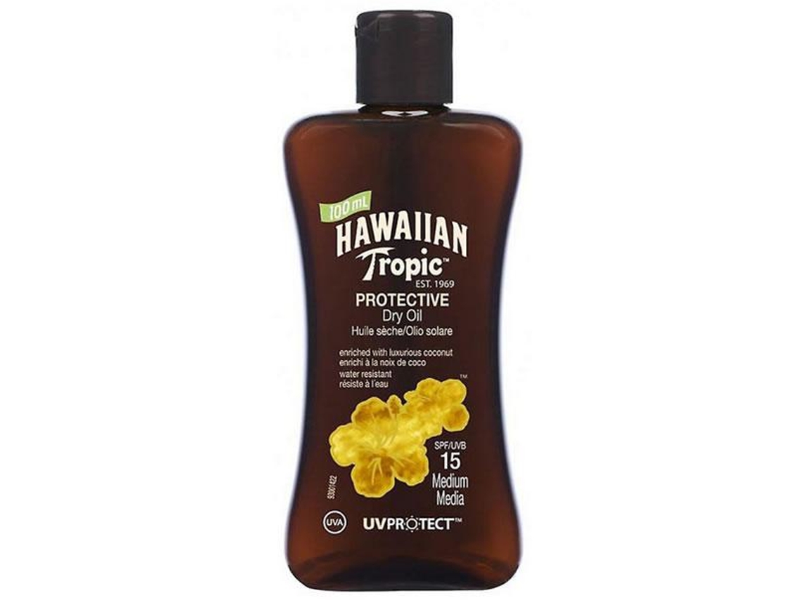 Aceite Solar HAWAIIAN TROPIC Protection SPF 15 (100 ml)