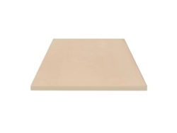 Piedra cuadrada para pizza, apta para parrilla y horno, placa calefactora para hornear y obtener una corteza crujiente, 265 x 255 x 8 mm