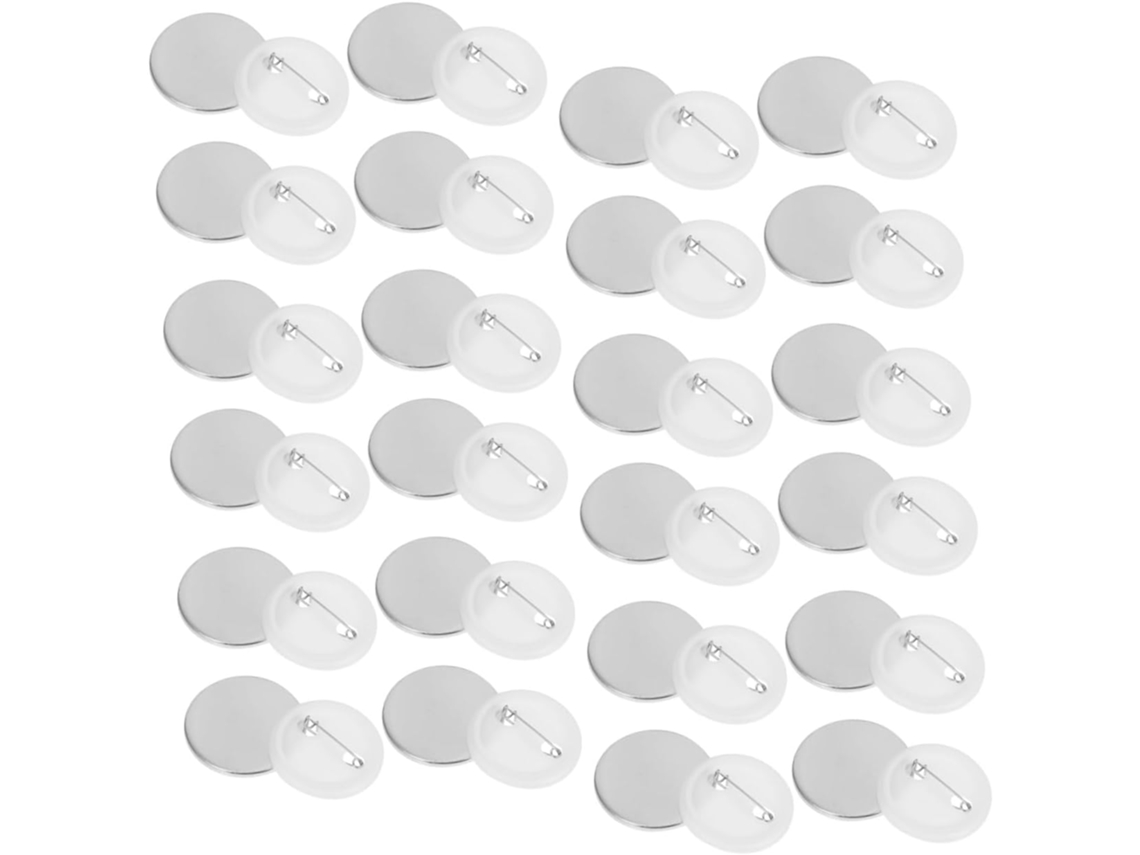Kit De 100 Chapas En Blanco De 44 Mm, Talleres Creativos, Regalos Personalizados