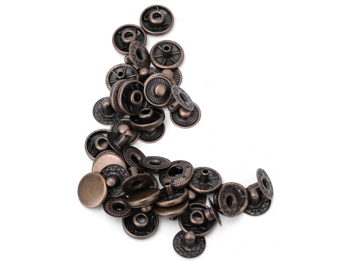 Botones de latón de 10 mm para decoración