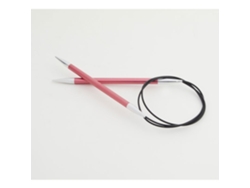 Agujas circulares Zing de 120 cm y 6,5 mm para tejer a máquina