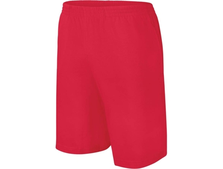 Pantalones Cortos para Hombre PROACT Jersey Sport Rojo (S)