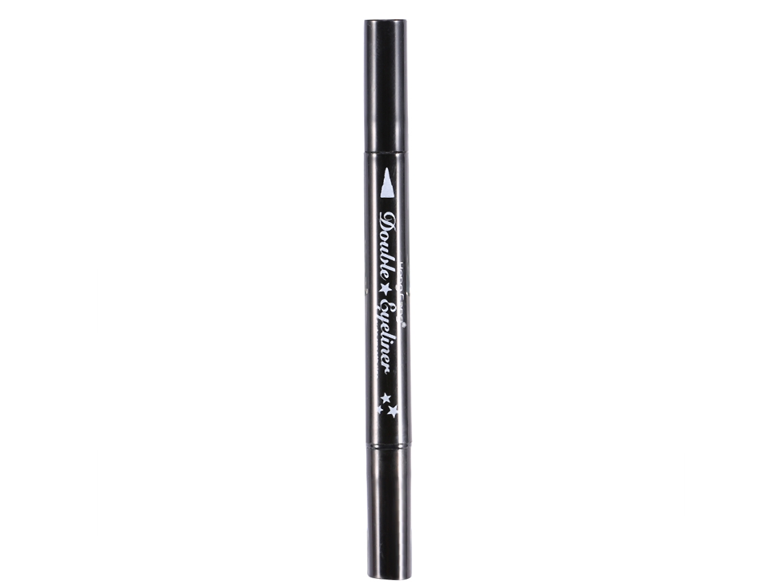 Lápiz Delineador De Ojos Doble Con Sello De Larga Duración Para Maquillaje De Ojos Con Diseños De Estrellas, Lunas, Corazones Y Flores.