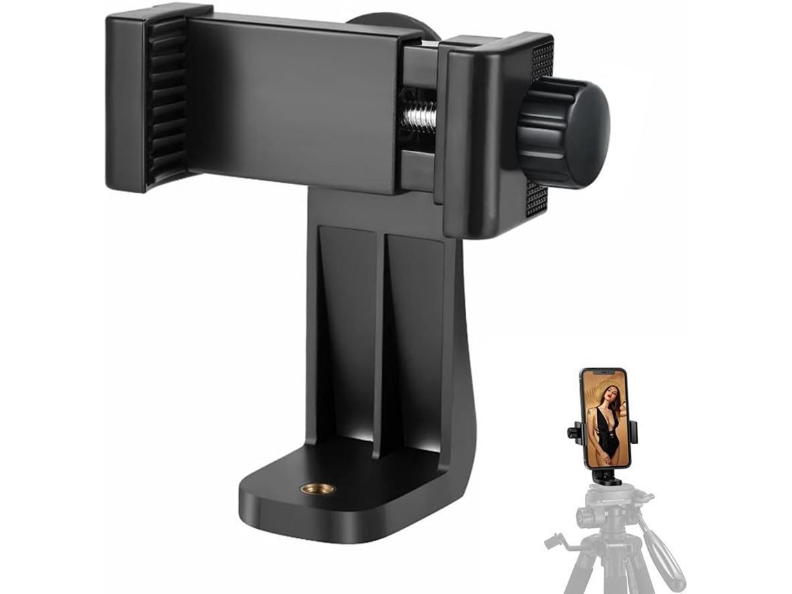 Soporte Universal Para Trípode Para Teléfonos Móviles, Compatible Con Cualquier Smartphone Con Un Marco De 5,6 A 10,4 Cm.