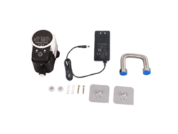 Bomba de agua de 24 V CC con control de presión manual/automático, silenciosa, ideal para calentadores de agua solares y duchas.