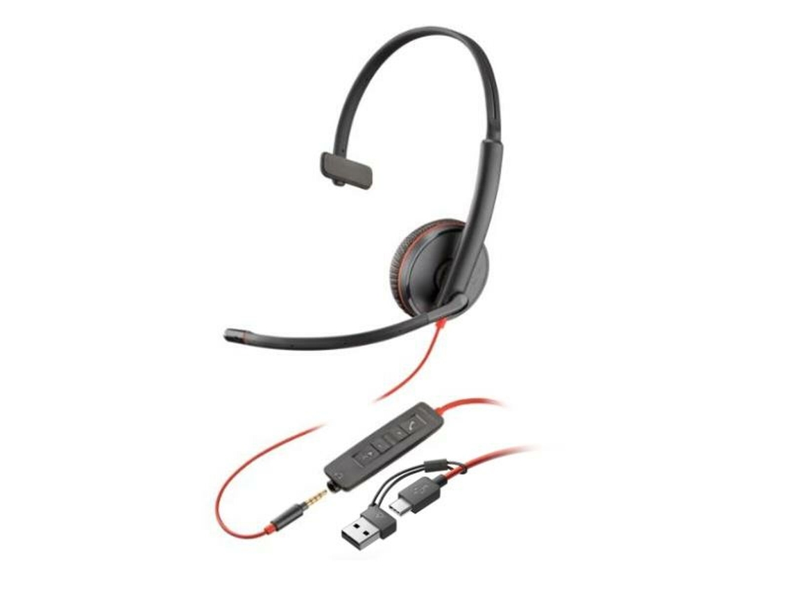 Auriculares HP 8X227AA (Negro - USB)