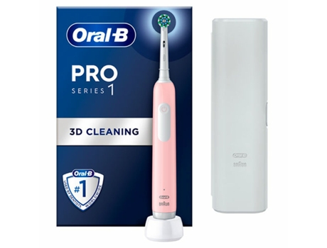 Cepillo de Dientes Eléctrico ORAL-B Pro 1 (Rosa)