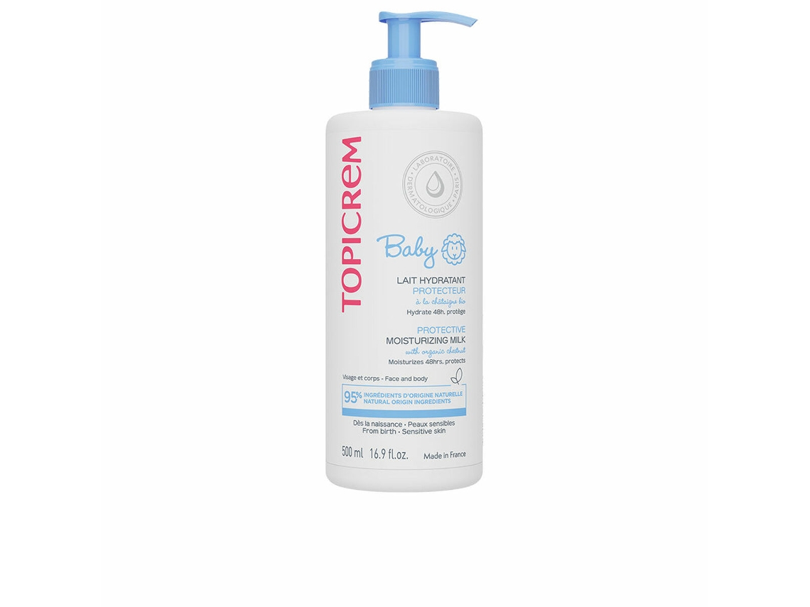 Leche hidratante Topicrem para bebés 500 ml