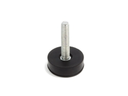 Pé Nivelador De Goma Ø8ma H50mm Para Lavadora Lft000un