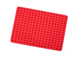 Moldes de silicona flexibles y antiadherentes para mini bocadillos en forma de corazón, material de calidad alimentaria que garantiza una cocción segura en