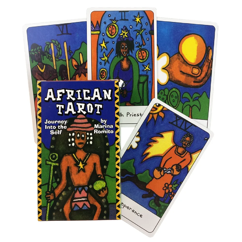 Cartas Del Tarot Africano (hechas De Plástico)