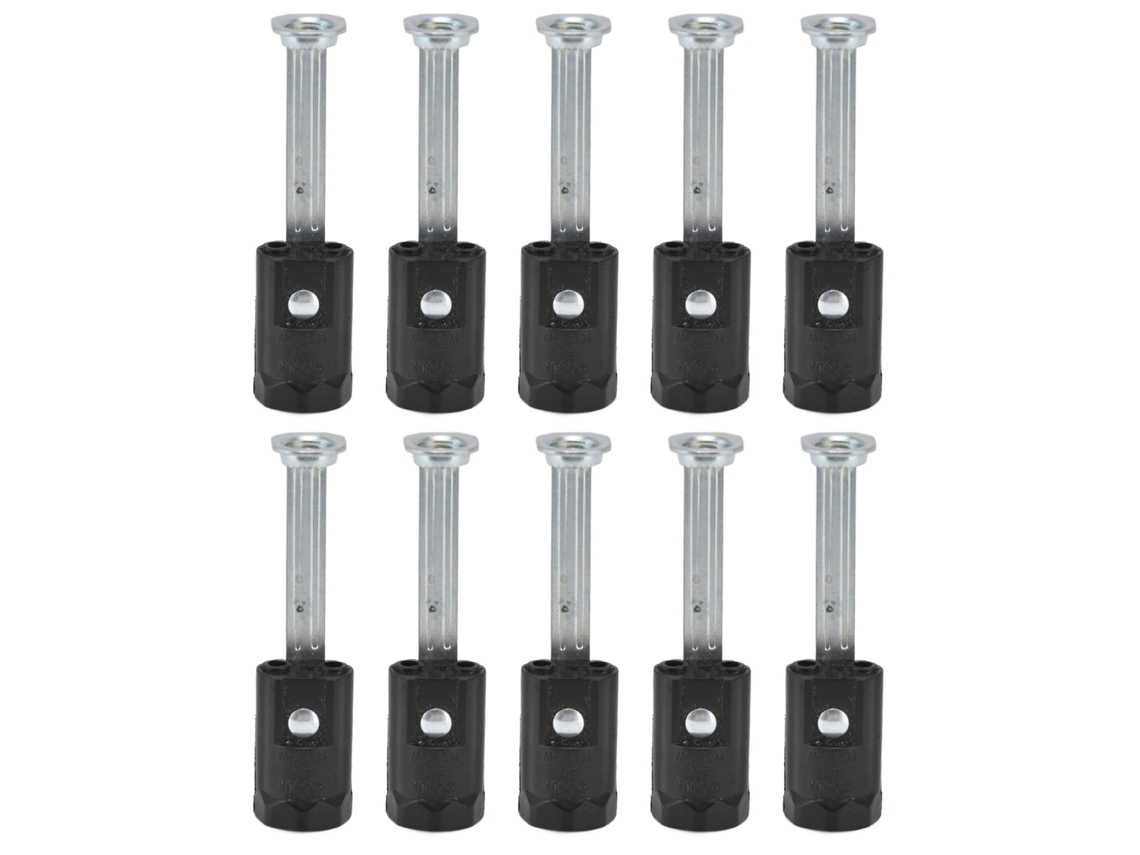 Rebe-10pcs Soportes De Lámpara E12 125v Para Lámparas Colgantes, Base De Lámpara E12 Para Hogar Y Oficina