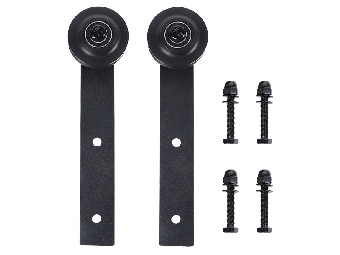 Polea De Rodillo De Acero Al Carbono Para Puerta Corredera, Accesorios Para Puertas De Granjas Avícolas, Us Farm Hardware, 2 Piezas.