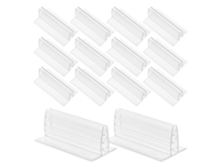 Besportble 24 De Portatarjetas De Pvc Para Uso En La Oficina Y Plástico Y Portapósteres En Escritorios 7,50...
