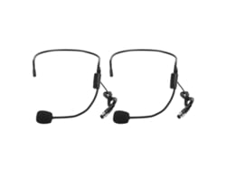 2pcs Microfone Mini Xlr 3pin Ta3f Plug Headset Amplificador Para Esportes E Performances