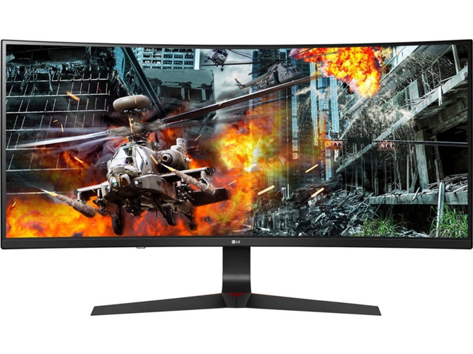 Monitor Gaming Curvo LG 34GL750-B (34'' - 1 ms - 144 Hz - G-Sync)