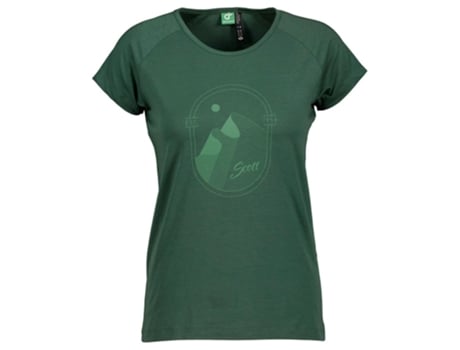 Camiseta de Mujer para Running SCOTT Defined Dri Verde (M)