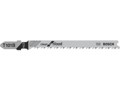 Hoja de Sierra de Calar BOSCH T 101 B Clean para Madera
