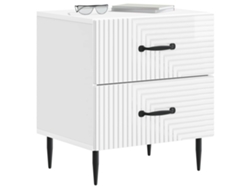 Maison Exclusive - Armario De Noche Con Cajón Brillante 43 X 34,5 X 47,5 Cm