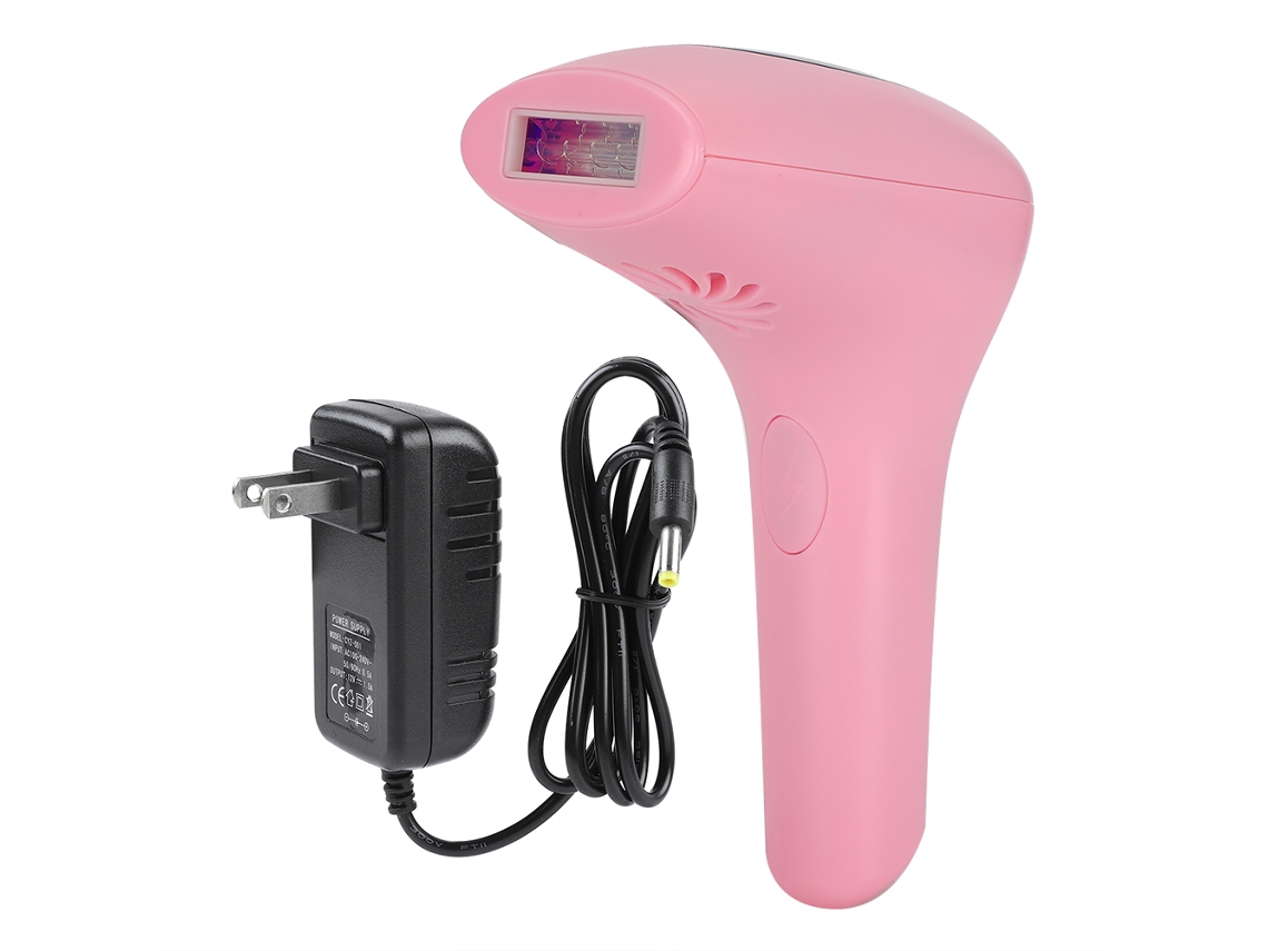 Máquina De Depilación Ipl Epilador Eléctrico Para Piernas Y Axilas Rosa (100‑240v)