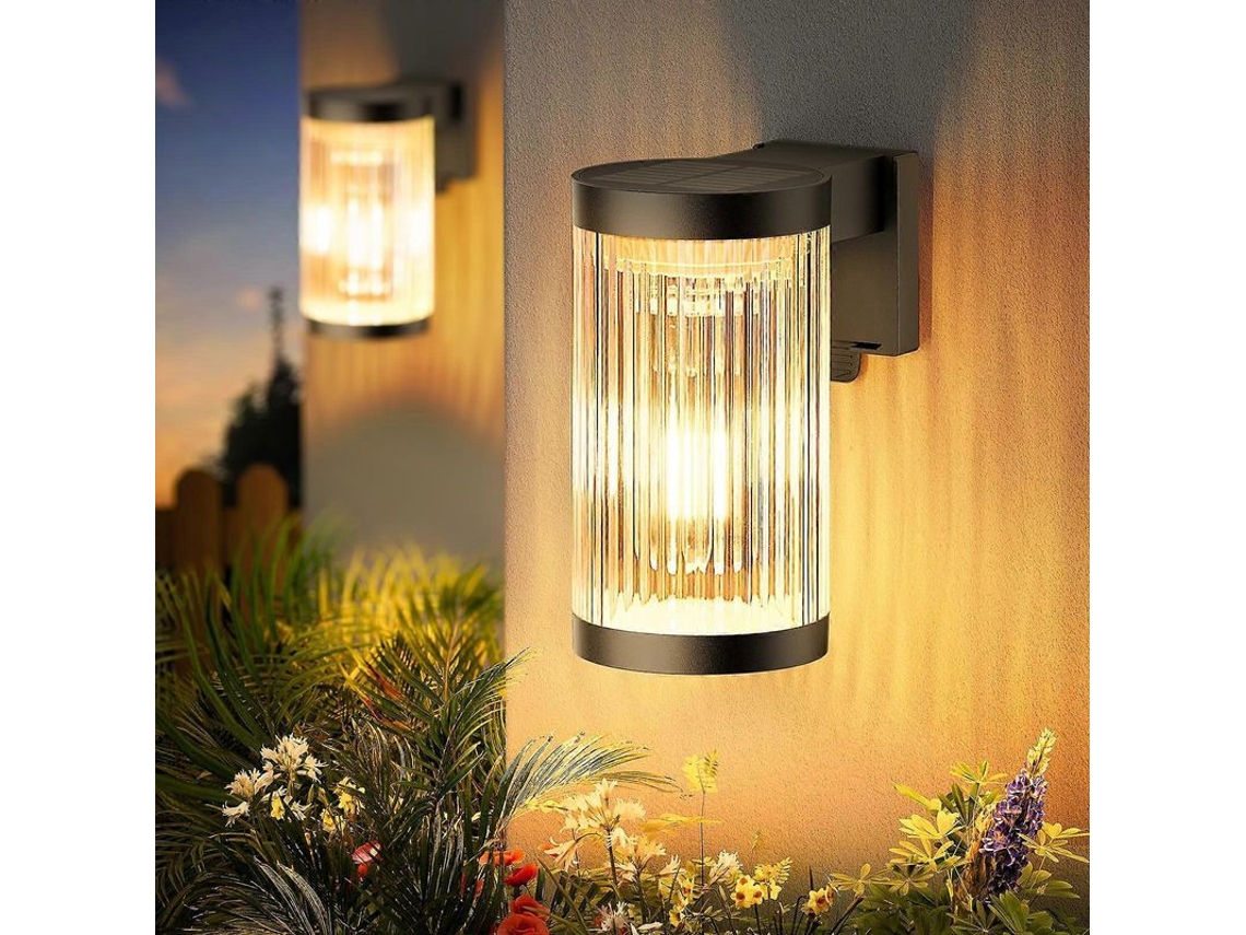 2026altiro-apliques De Pared Actualizados Para Vallas Y Patios, Iluminación Led Exterior Impermeable, Con Energía Solar Y Diseño Moderno.